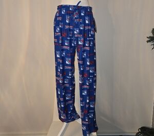 NWT NHL New York Rangers Blue Lounge Pajama Pants Size Medium